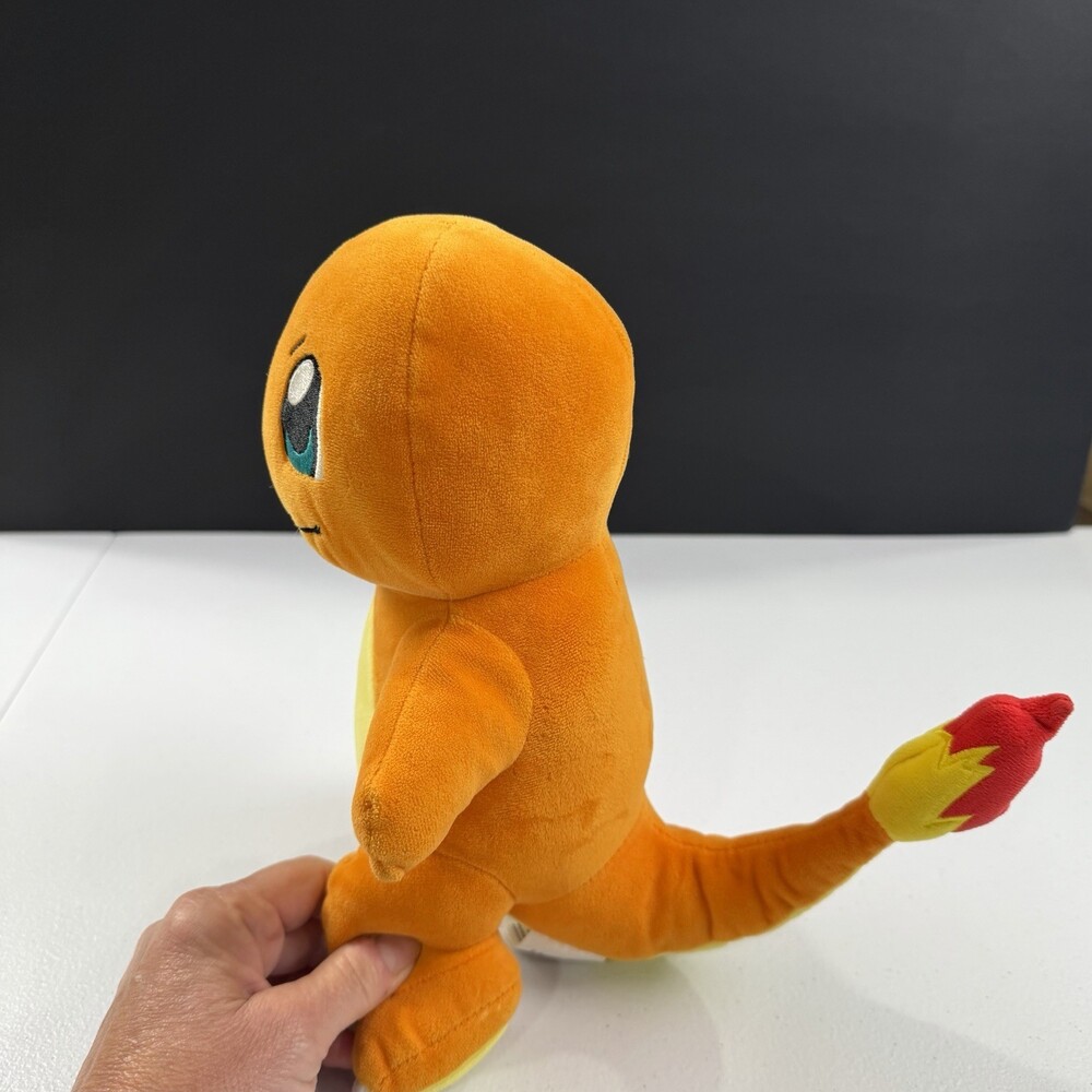 Pokemon CHARMANDER 2022 Nintendo Game Freak 10" Plush EUC - Picture 5 of 9